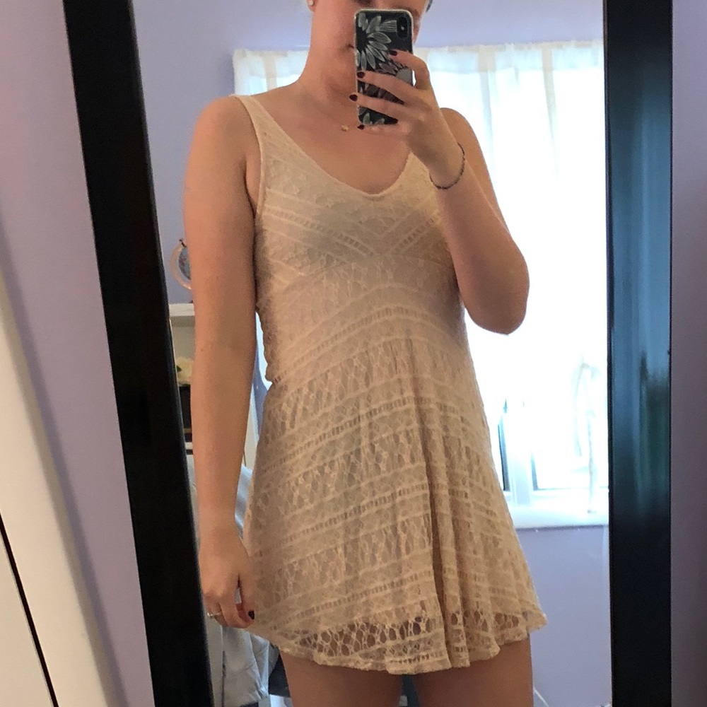 Peach Forever 21 Shift Dress